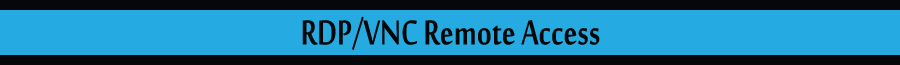 Custom Computer Consulting Remote Desktop Access VNC Support Services